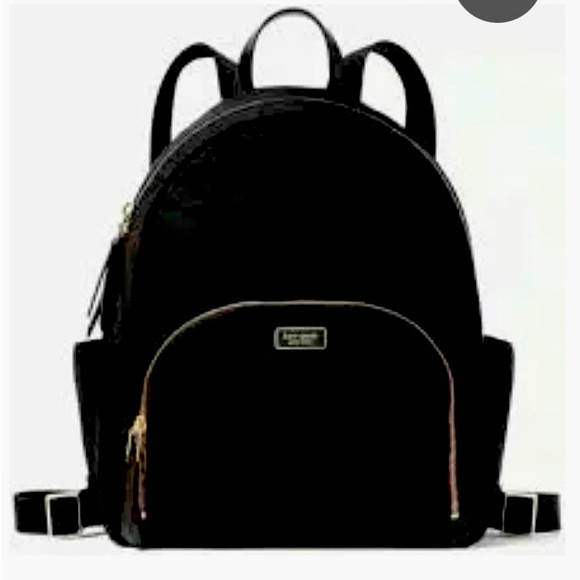 New with tags Kate Spade New York Dawn Large Black Nylon Backpack - Picture 1 of 10